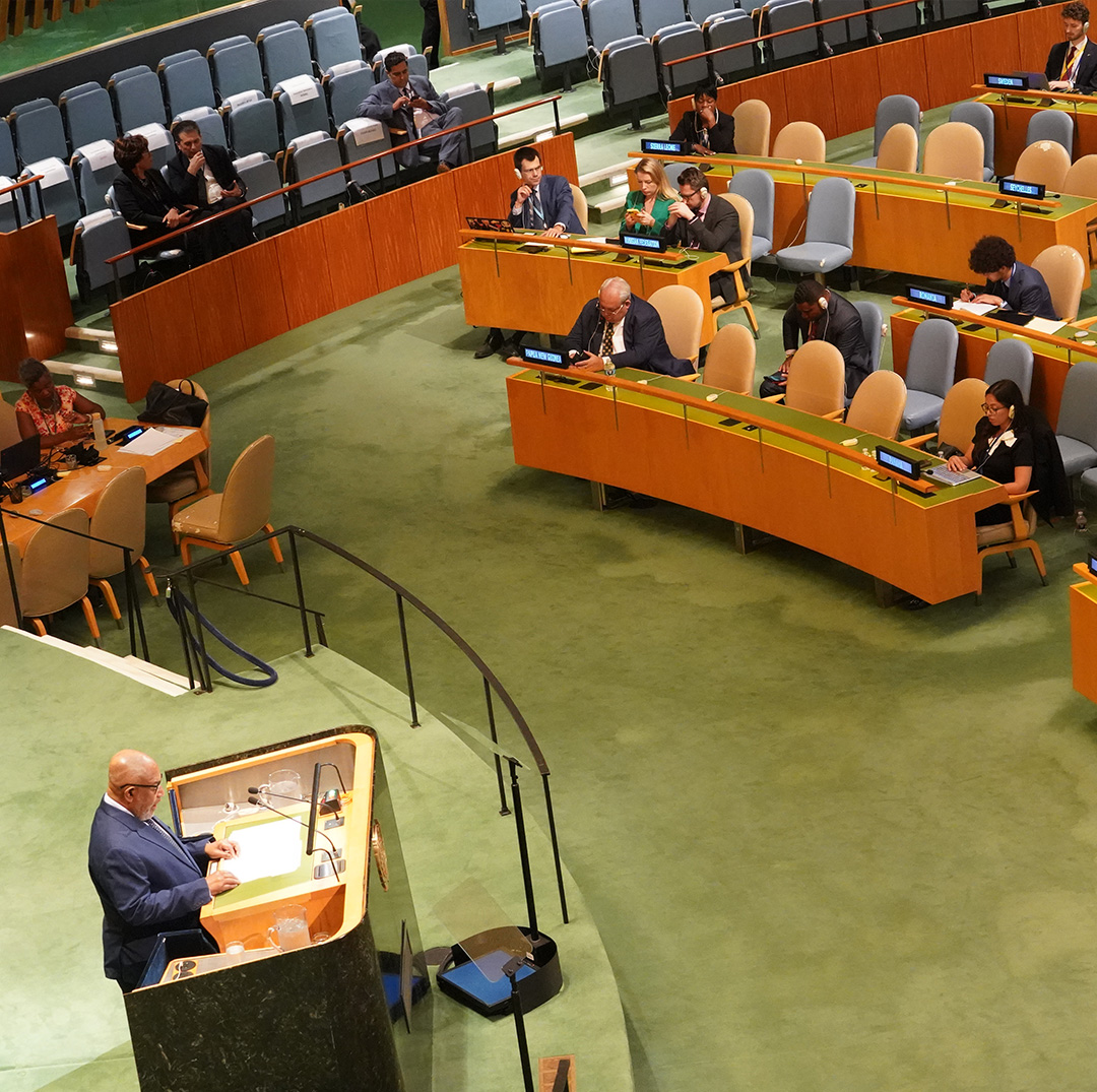 Discours  de Son Excellence Monsieur AZALI Assoumani Président de l’Union des Comores À l’occasion de la 80ème Session de l’Assemblée Générale des Nations Unies